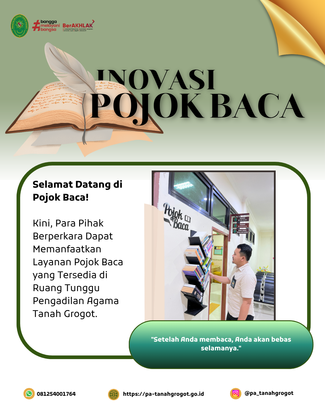 pojok baca